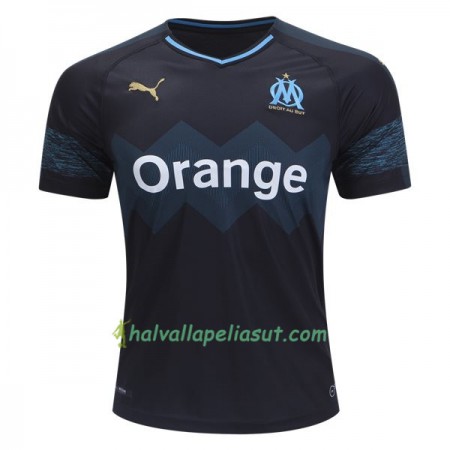Jalkapallo Pelipaidat Olympique de Marseille Vieraspaita 2018-2019 Lyhythihainen
